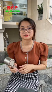 Nanoco NHF4858G Quạt Cầm Tay Có Sò Lạnh – 20 Tốc Độ Gió – Pin Lithium Màu Gold - Tiện Mang Theo - CHB