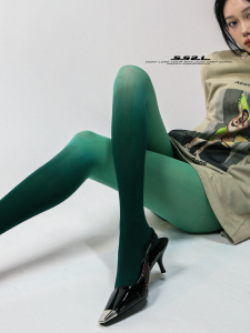 Ss2l Spring/Summer 22ss New Arrival Millennium Style Y2g Two-Dimensional Cyberpunk One-Piece Gradient Stockings Female Ins Fashion