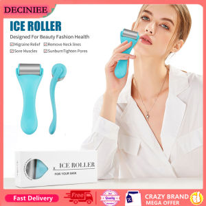 DECINIEE Stainless Steel Cooling Face Roller Ice Roller Lift Firming for Face and Eyes Skin Care Beauty Tools Pain Relief Facial Massager
