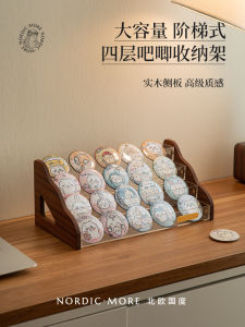 Bajie Transparent Desktop Display Stand Anime Cartoon Card Holder Organizer Box Nordic Minimalist Style Storage Box