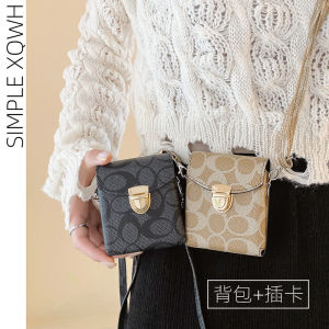 เคสโทรศัพท์มือถือ Huawei P50 Pocket Oppo FindN2 Flip ใส่บัตร Samsung ZFlip4 กระเป๋าสตางค์ สายคล้อง แบรนด์เทรนด์ เคสป้องกันแบบพับได้