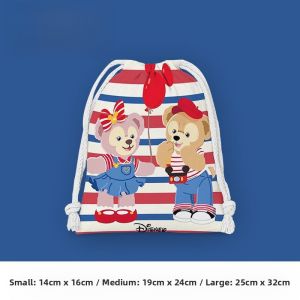 Cute Cartoon Star Dailu Fabric Drawstring Bag Personalized  High Aesthetic Value Ballet Rabbit Miscellaneous Storage Bag