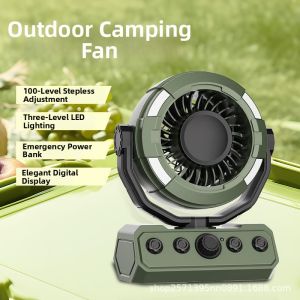 Outdoor Lighting High Speed Large Wind Oscillating Durable Fan