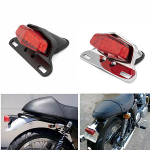Integrated Rear LED Lights Including Brake & Tail License Plate Frame
