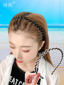 Băng Đô Sóng Sắt Cho Nam Và Nữ Băng Đô Tóc Rửa Mặt Ép Tóc Băng Đô Tóc Mỏng Trước Trán Dùng Để Đắp Mặt Nạ