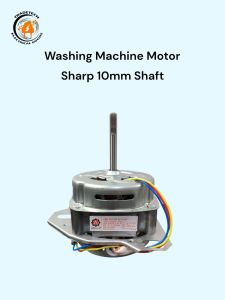 Washing Machine Motor Sharp 10mm/12mm Shaft With Free 10uf Capacitor
