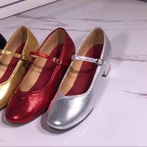 Salsa รองเท้าเต้นรำผู้หญิง Tango บอลรูมรองเท้าเต้นรำแบบละตินฤดูร้อนรองเท้าผู้หญิงส้นสูงสแควร์ Dames Schoenen 34-41