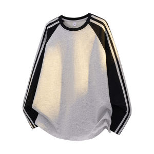 TUCANO | Contrast Color Stripe T-Shirt Long Sleeve Top