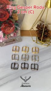 Accesories Tas Ring Gesper Roda 2 cm (B) - Aksesoris Tas (IMPORT)