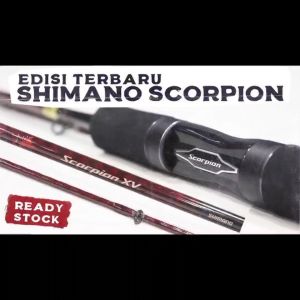 Joran SHIMANO SCORPION XV 2602R-2 (2021) 180CM Joran Galatama Joran Shimano Original