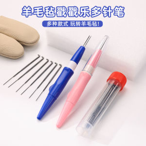 Bộ Dụng Cụ Đục Lỗ Vải Nỉ Bằng Nhựa Nhiều Đầu Bộ Dụng Cụ Làm Việc Trên Đệm Bọt Biển Bộ Dụng Cụ Viết Nhiều Đầu Cho Người Mới Bắt Đầu