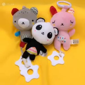 (Bundle of 3) Baby Hanging Toys Musical Hanging Toys Plush Toys Stroller Hanging Toys Baby Cot Hanging Toys Car Seat