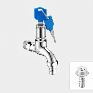 CHUANGXINZHE | Locking Outdoor Faucet 4 Inches