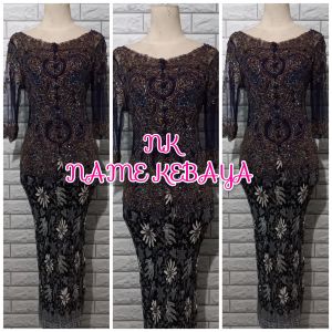 set kebaya pesta kebaya wisuda lengan 7/8 kenaya abge TERMURAH