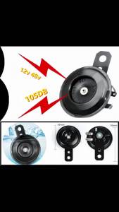Universal Waterproof 12V 24V Electric Horn 105dB Super Loud Universal Fit for Motorcycle Scooter Car Truck Bike ATV SUV Boat