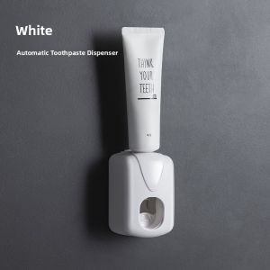 Automatic Toothpaste Squeezer Wall-Mounted Storage Shelf Lazy Electric Toothbrush Holder Childrens New 2021 Model