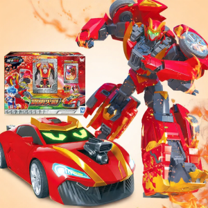 JUMPGO | Xuan Card Fighter 2 Plasma Fire Ninja Transformable Robot