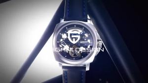 Pagani Design | PAGANI DESIGN PD-YS017 Mens Automatic Mechanical Watch Hollow Skeleton Design S X5021 Movement Sapphire Crystal Stainless S