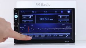 NO LIMIT Taffware Tape Mobil Audio Bluetooth MP5 Player Media 7 Inch Double Din Touch Screen 7010B