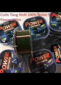 Dây Cước Câu Cá 220m Tàng Hình Dây Câu Cá 100% Nylon Super Power Tải Cá Tốt Dùng Làm Dây Trục Câu Cá - DC220M01