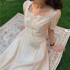Embroidered Midi Dress