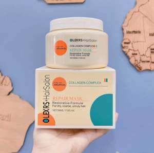 Cặp Dầu Gội Xả Olexrs Argan Oil Collagen Hair Salon Chính Hãng 960ml - mềm mượt