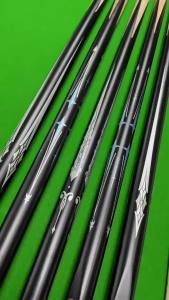 Carbon Fiber Billiard Cue Snooker Table Tennis Pool Cue Black Technology Small Head Rod Chinese Black 8 Billiard Cue Factory Direct Sales