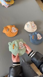 แบบใหม่ หมวกเด็ก ลายการ์ตูน หมวกเด็กกันแดด ลำลอง ใส่สบาย ระบายอากาศได้ดี