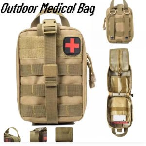 Comprehensive First Aid Supplies: Tactical IFAK First Aid Kit & Military Emergency Medical Pouch