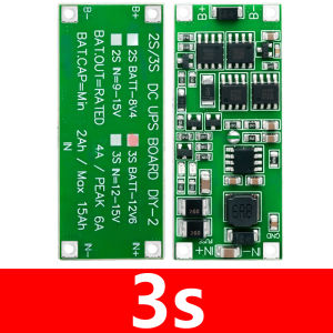 DC 12V/15V 50W 4A Mô-đun Cấp Nguồn UPS 2S 3S Sạc Tăng Cường Bảng Điều Khiển Nguồn Điện Liên Tục Có Bảo Vệ Cho Máy Tính