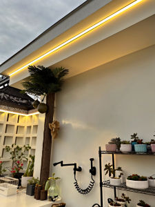 GAOBIGEGE | Waterproof Solar Long Strip Light for Outdoor Courtyard