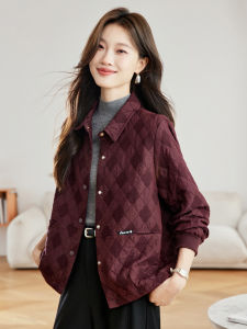MANWUJINGLING | Elegant Quilted Short Jacket