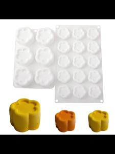 Ngày Lễ Tình Nhân Hoa Mousse Khuôn Làm Bánh Silicon Lõm Chocolate Pudding Món Tráng Miệng Khuôn Nướng Bánh Thân Thiện Với Môi Trường Làm Món Tráng Miệng Đám Cưới
