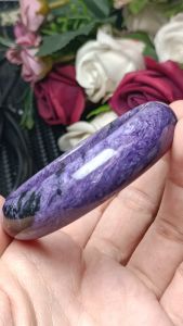 (Certificate) Charoite Bangle 53.8mm (附证书) 紫龙晶超闪龙晶老矿无高温无染色纯天然手镯53.8mm圈口