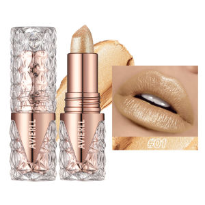 ลิปสติกกันน้ำ ติดทนนาน ฉ่ำวาว กลิตเตอร์ ลิปกลอสเนื้อมุก ชุ่มชื้น ไม่ติดแก้ว