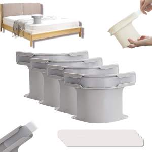 4Pcs Sheet Fixing Clip Invisible Anti-slip Mattress Four Corner Sheet Fixing Plate Bed Cover Fixing Fixer Sheet Safety Clamp