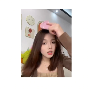 Lược Gỡ Rối Chữ S Dành Cho Tóc Ướt Và Khô Lược Chải Tóc Mềm Mượt Massage Da Đầu Giảm Rụng Tóc-NIEVE