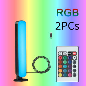 RGB Table Lamp LED APP Control Music Sound Activated USB Powered Ambient for Bedroom Bedside Gaming Home Office Party Gift