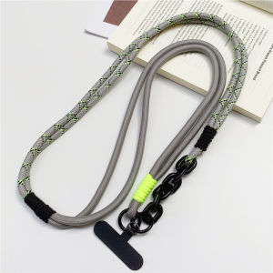New Fashion Trend Diagonal Long Rope Mobile Phone Universal Lanyard Shoulder Strap Lanyard Neck Multi-Functional Anti-Loss Rope