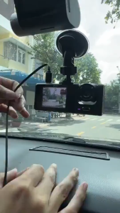 Camera Hành Trình Ô Tô Wifi Kết Nối Trực Tiếp Điện Thoại Hỗ Trợ GPS Đo tốc độ 3Camera Quay trướcTrong và Sau xe