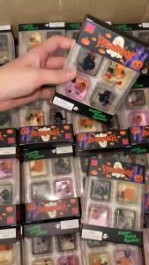 Schylling | Bộ Đồ Chơi Mini Halloween Schylling NeeDoh 4 Món Bóng Bóp Giảm Stress Chậm Hồi Đàn - Quà Tặng Giảm Stress Dành Cho Lứa Tuổi Từ 14 Trở Lên