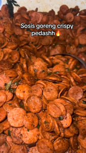 SOSIS GORENG 1 KG / SOSRENG VIRAL PEDAS SPECIAL / CAMILAN PEDAS ASIN GURIH