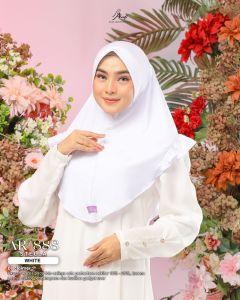 ARRAFI Hijab Instan AR 888 Stella Premium Polos Pet Antem √ Armyna Hijab ||