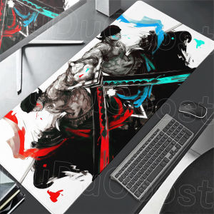 Bandai | Large Anime HD Mouse Pad One Piece Roronoa Zoro Computer Decoration Desk Gamer Carpet XXL Office Anti-slip Keyboard Mat Mausepad