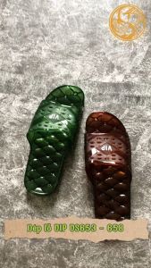 Dép VIP đi trong nhà dép đúc nam nữ nhựa trong quai ngang đi nhà tắm chống trơn trượt