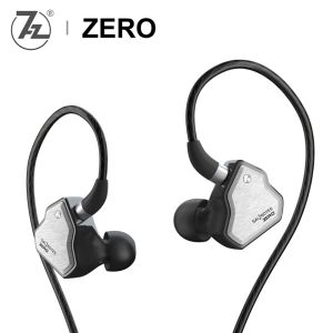 7Hz Salnotes Zero HiFi 10mm pemandu dinamik dalam telinga Earphone IEM logam komposit diafragma N52