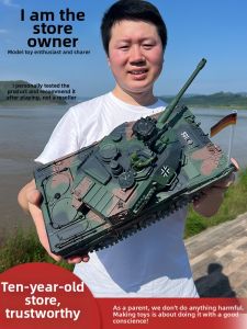 XIONGDITANK | Large Battle Ready RC Tank Model Metal Tracks