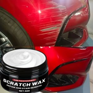 Quick Scratch Repair & Polish - ครีมกําจัดรอยขีดข่วนรถยนต์พร้อมผ้าแอปพลิเคชั่น - ไม่ต้องล้าง ฟื้นฟูสีใช้งานง่าย