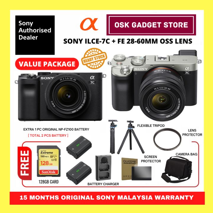 Sony ILCE-7C Alpha 7C A7C Full Frame 24MP 4K UHD 5-Axis IBIS