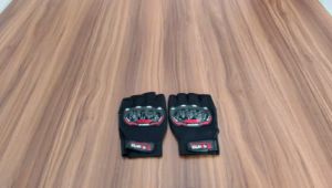 Sarung Tangan Motor Half Finger Batok Pria Dewasa Anti Slip Sarung Tangan Motor Setengah Jari Cowok